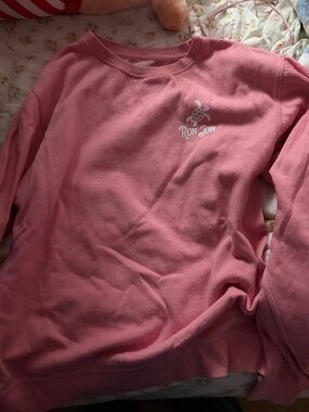 Pink Ron Jon sweatshirt